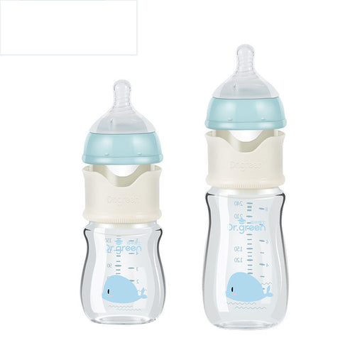 Anti-Colic Glass Feeding Bottle
