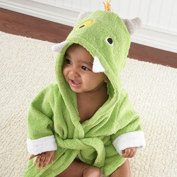 Cartoon Animal Hooded Baby Bath Towel