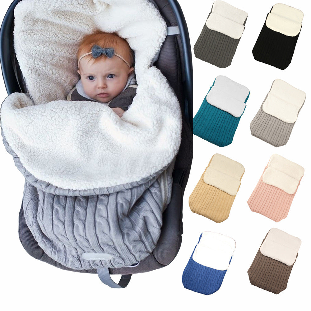 Baby Stroller Winter Sleeping Bag – Warm, Windproof and Comfortable for Cold Weather