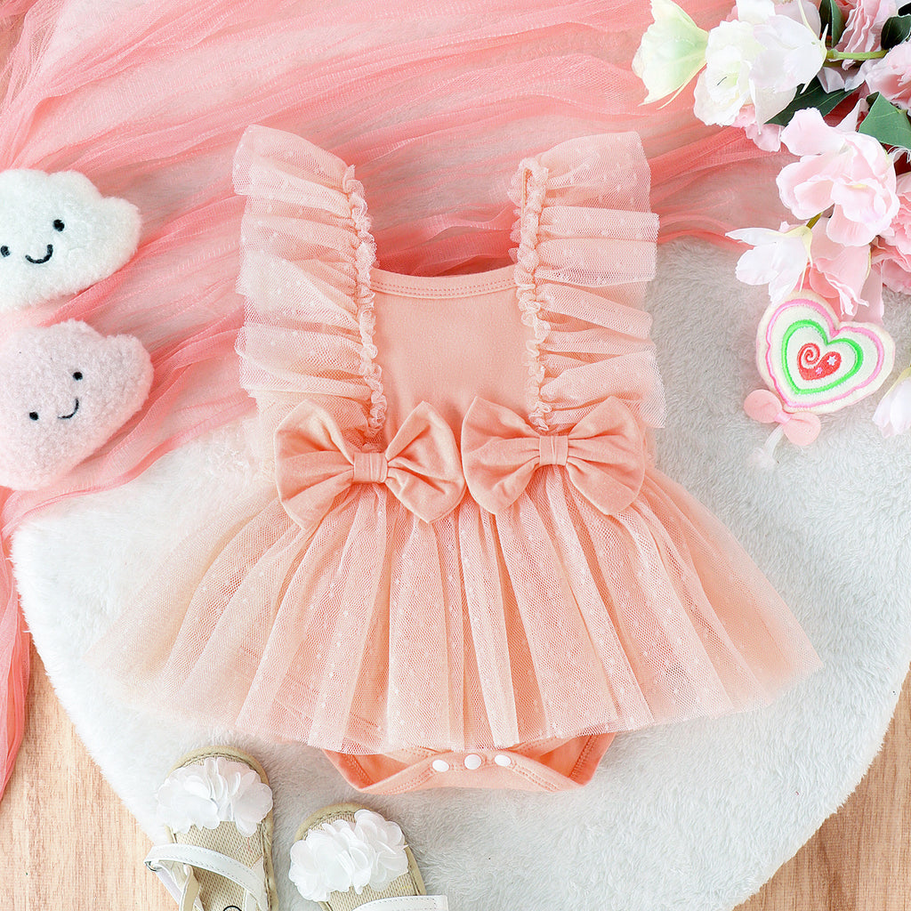 Jumpsuit Baby Net Skirt Princess Poris Dress Baby Skirt Baby Body Pants Jumpsuit