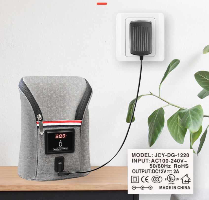 Car USB Baby Bottle Warmer – Portable Travel Breast Milk Warmer